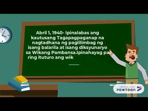 Kasaysayan at Pag unlad ng Wikang Pambansa