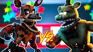 Dreadbear VS Nightmare Foxy | Minecraft Five Nights at Freddy’s Roleplay