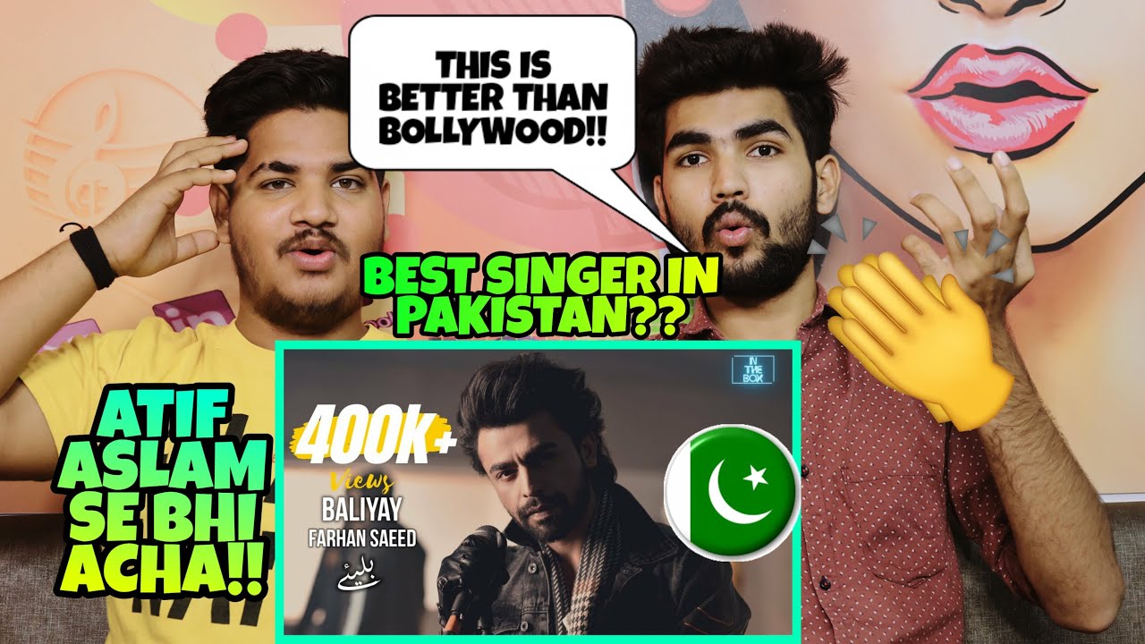 Indian Reaction On In The Box Baliyay | Farhan Saeed | Saad Sultan | New Song 2020 | Krishna Views