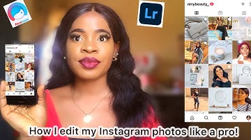 HOW TO EDIT INSTAGRAM PHOTOS | How I edit Instagram pictures on my phone : Facetune + Lightroom app