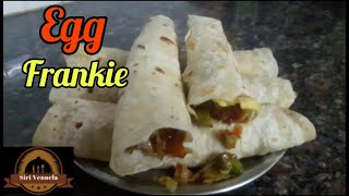 Egg Frankie || How to make Egg roll in Telugu ||