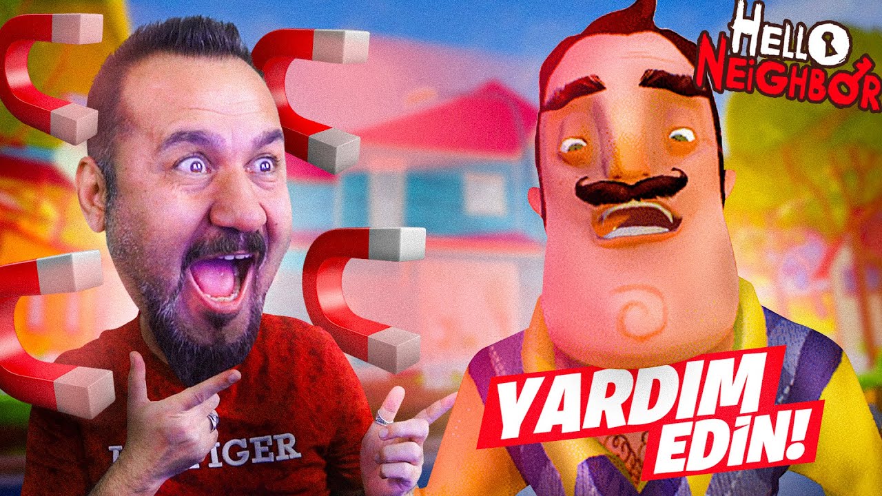 KAZIM USTA'NIN GİZLİ MIKNATISI ! | HELLO NEİGHBOR BÖLÜM 2