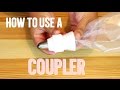 How to Use a Coupler and Piping Bag by Yummy Paper