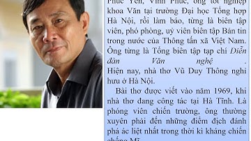 Lớp 4 - Tuần 21 - Tập đọc: Bè xuôi sông La.