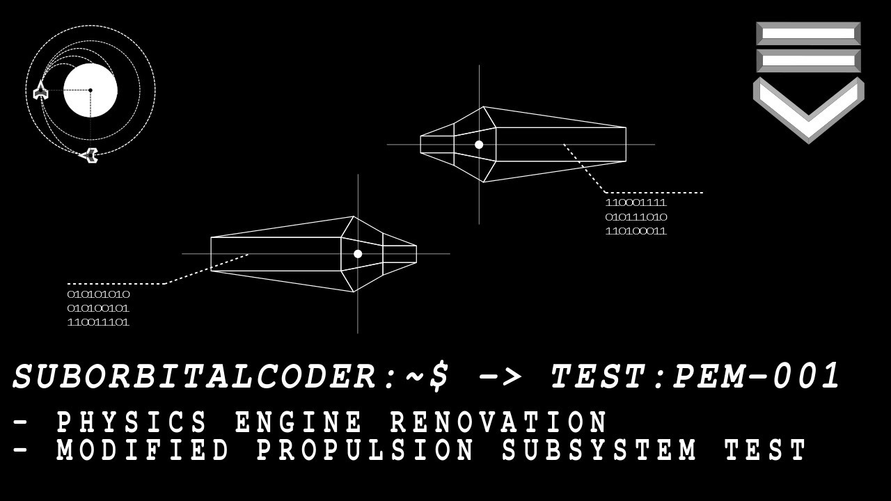Physics Based Simulation - Rearrange Of Propulsion Subsystem  - Manual Control