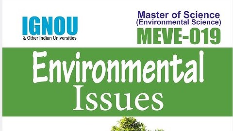 MEVE-019 Environmental Issues