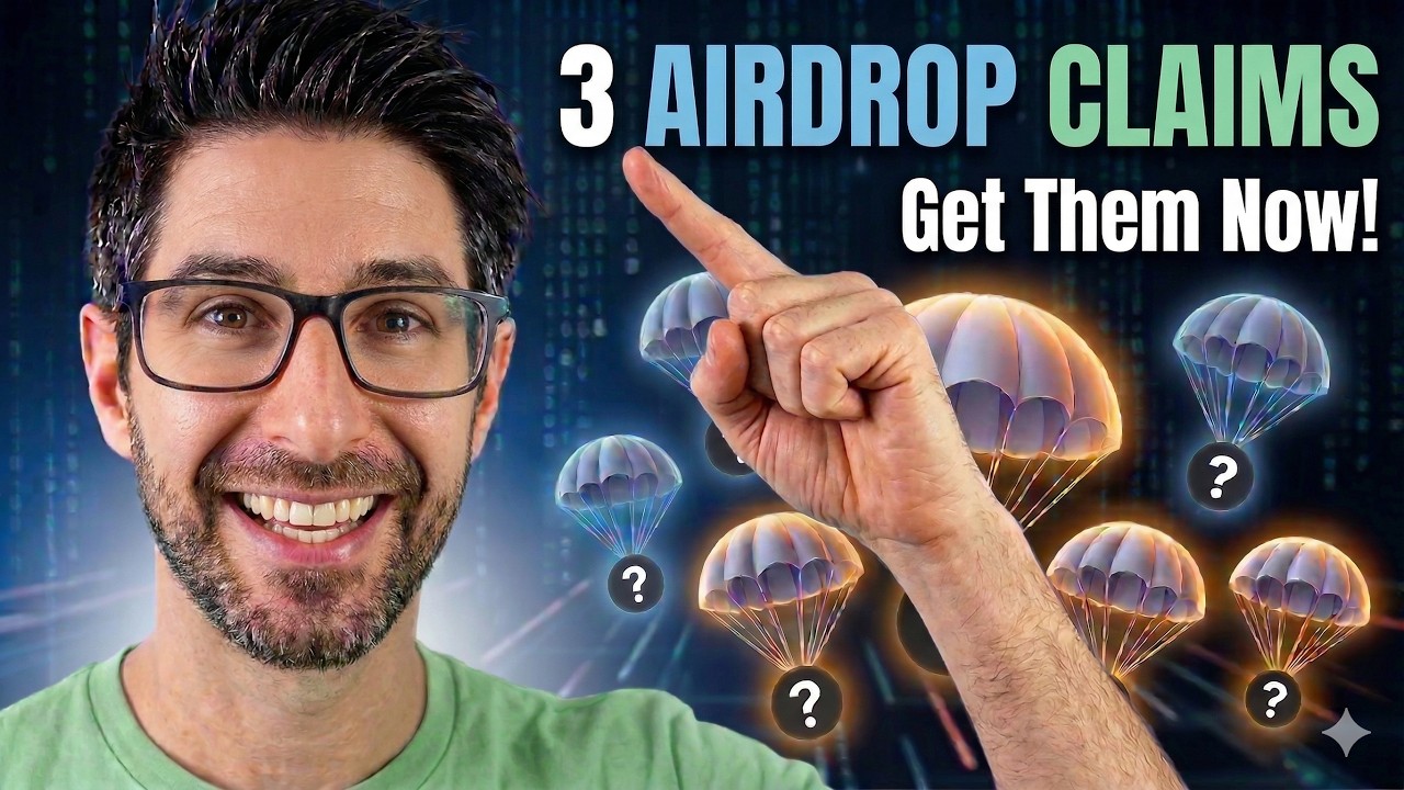 🔥 3 New Airdrops Just Dropped - Claim Them Before They End 🔥