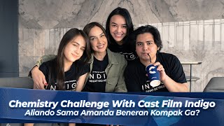 Chemistry Challenge With Amanda Manopo, Aliando, Sara Wijayanto, & Nicole 🕺💃🍿 | Cinépolis Games