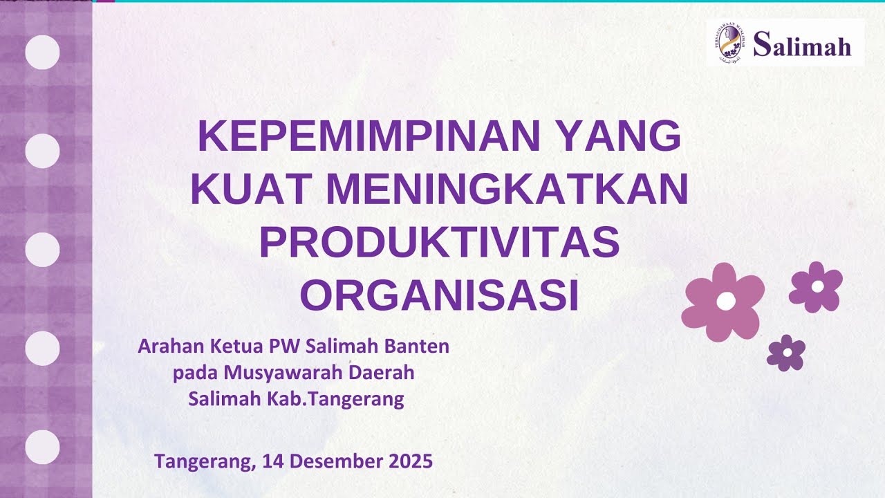 Kepemimpinan untuk Meningkatkan Produktifitas Organisasi