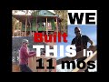 DIY Debt Free Cabin Build | From The Beginning To Now | 11 Months