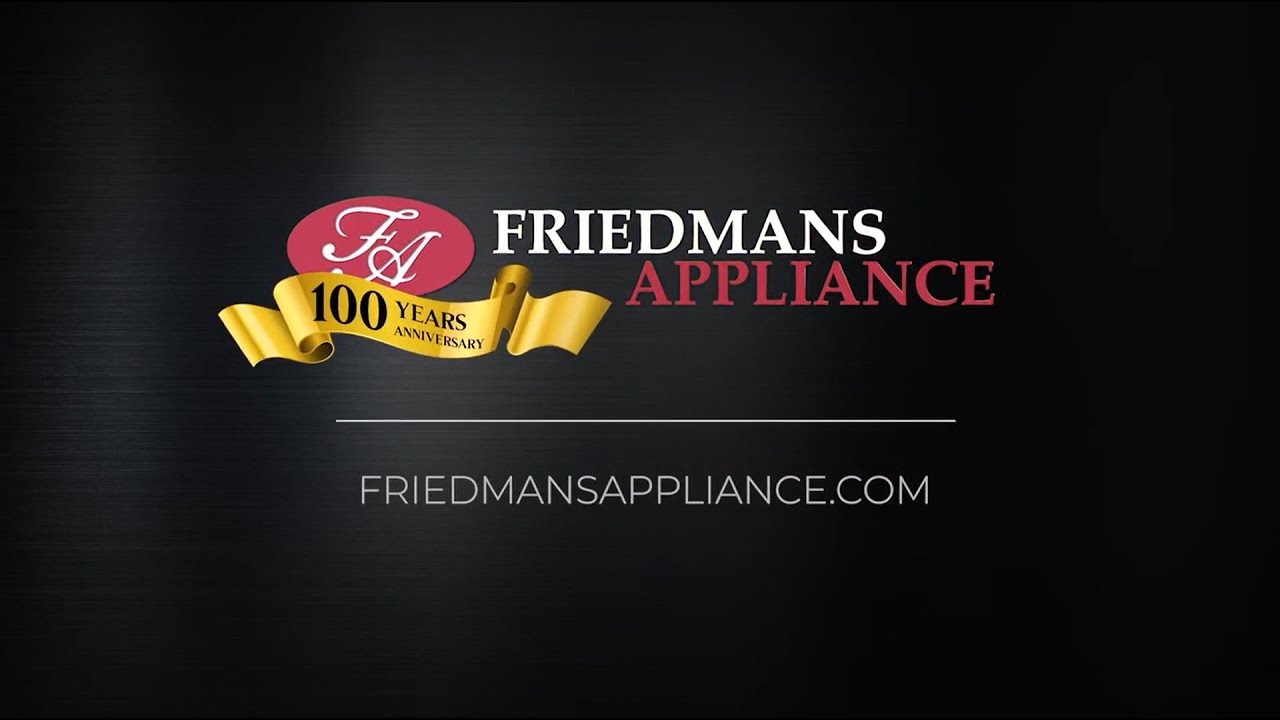 Showstopping Friedmans Appliance YouTube