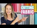 Cutting Fabrics for Foundation Paper Piecing (No waste method)