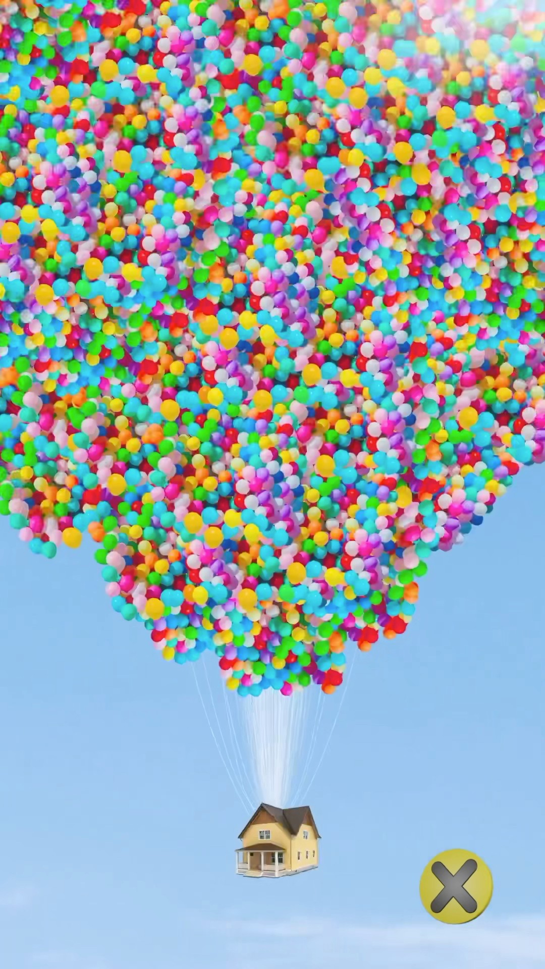 Cuántos globos para levantar una casa? ?