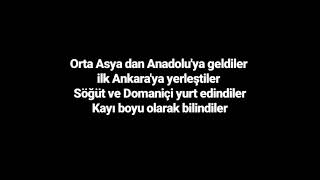 7. Sınıf sosyal bilgiler Osman bey ve Orhan bey şarkısı