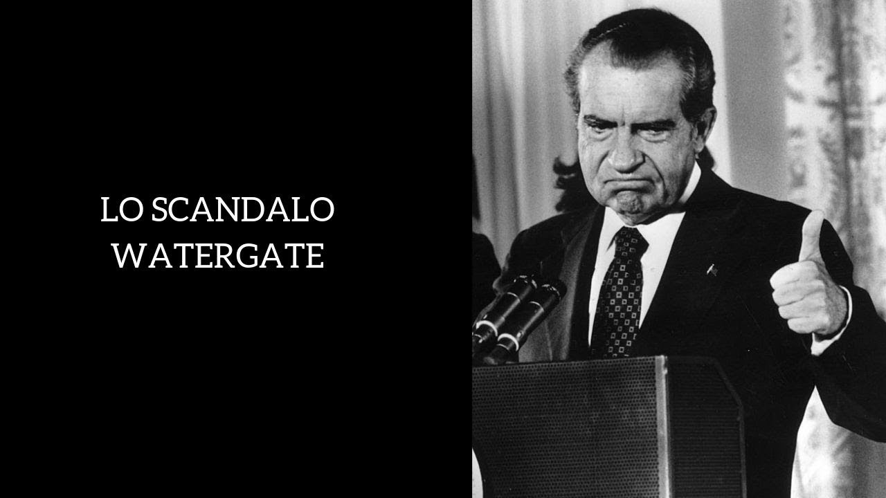 Lo Scandalo Che Costo Il Posto A Nixon