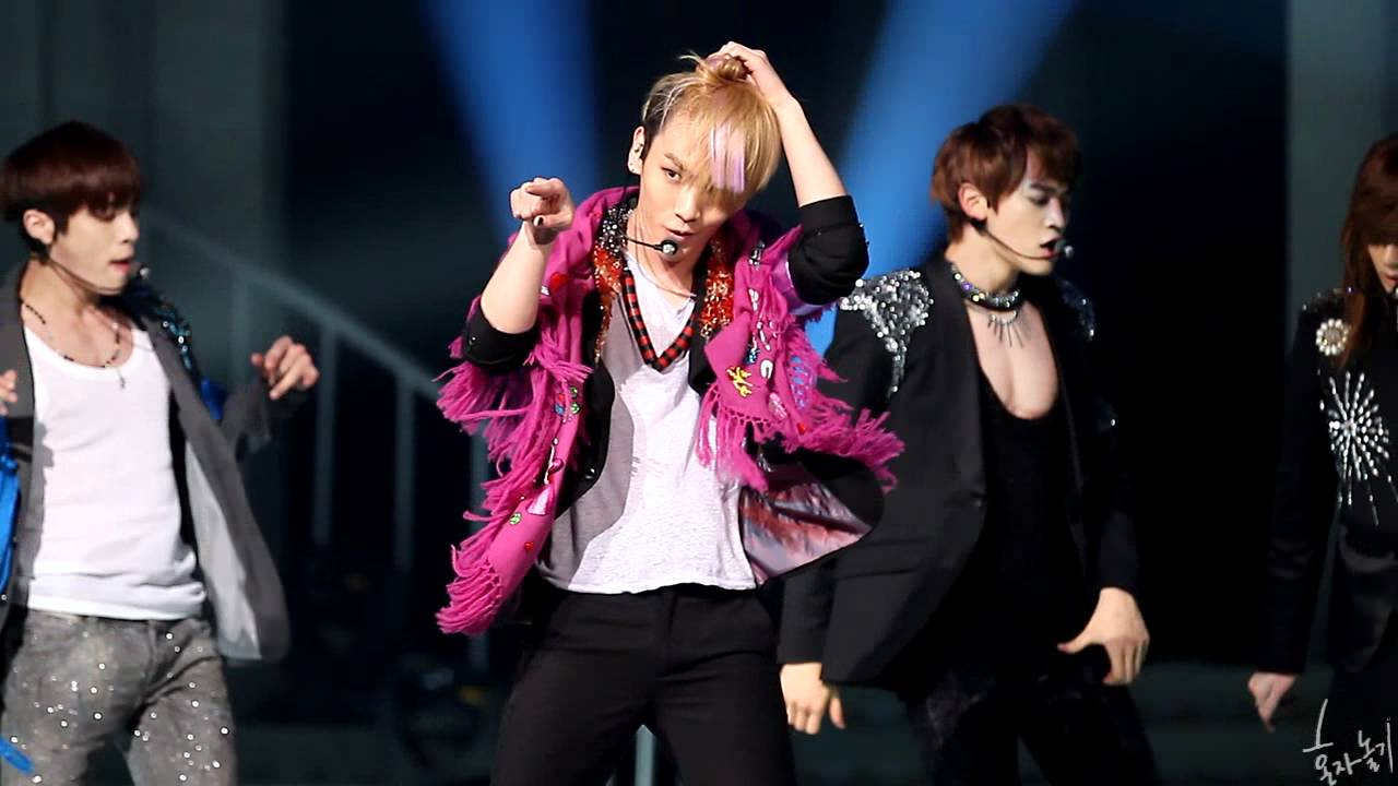 [fancam] 120325 SHINee Key & Minho rap part in Sherlock @ Open Concert