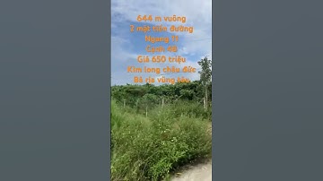 bán đất vườn giá 650 triệu ở kim long châu đức bà rịa vũng tàu#shorts