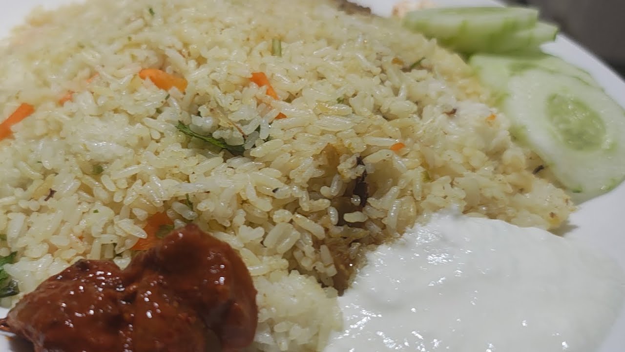 FRID CHICKEN BIRYANI (COOKER BIRIYANI) .EASY& TASTY 