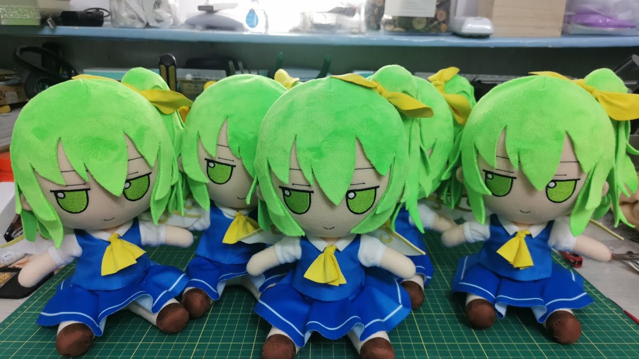 【HJ制作】DIY自制东方project大妖精fumo