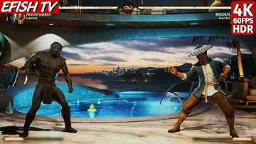 UMK3 Noob Saibot vs Raiden (Hardest AI) - Mortal Kombat 1