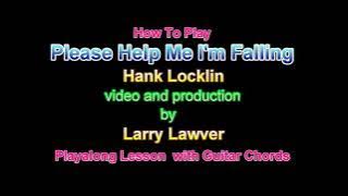 Please Help Me I'm Falling, Hank  Locklin