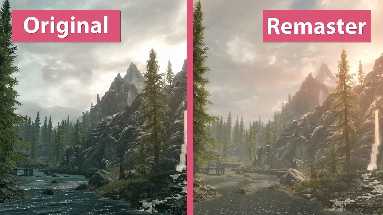 Skyrim Se Vs Skyrim