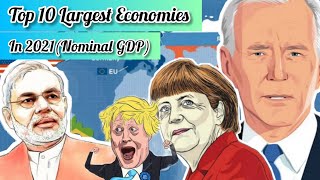 Top 10 Economies by Nominal GDP in 2021 - [ In English]