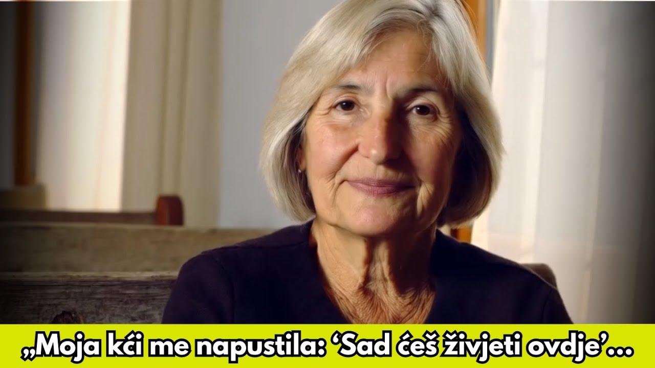 Moja kći me napustila: ‘Sad ćeš živjeti ovdje’… ali u domu sam otkrila tajnu koja je promijenila sve