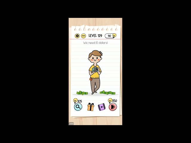 BRAIN TEST TRICKY PUZZLE LEVELS 126, 127, 128, 129, 130 SOLVED