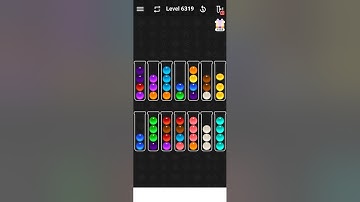 Ball Sort   Level 6319