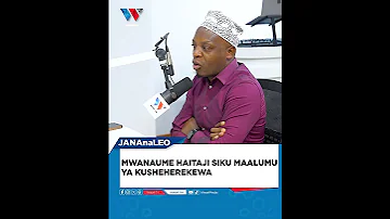 MWANAUME HAITAJI SIKU MAALUMU YA KUSHEHEREKEWA 