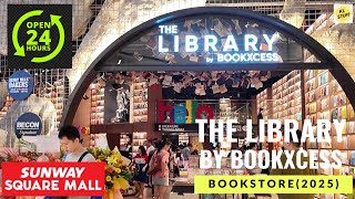 Open 24Hrs !!! | The Library by BookXcess @ Sunway Square Mall | (Opening 11th December 2025)