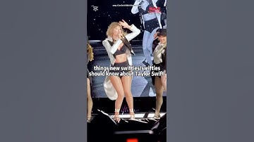things new swifties / swifties should know about Taylor Swift || #taylorswift #shorts