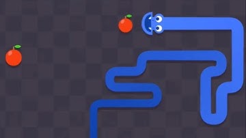 Google Snake Classic Mode - 25 apples in 28s 368ms (3 apples / Speed Slow / Size Standard)