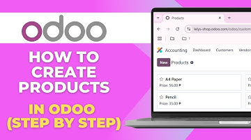 How To Create Products in Odoo Step By Step