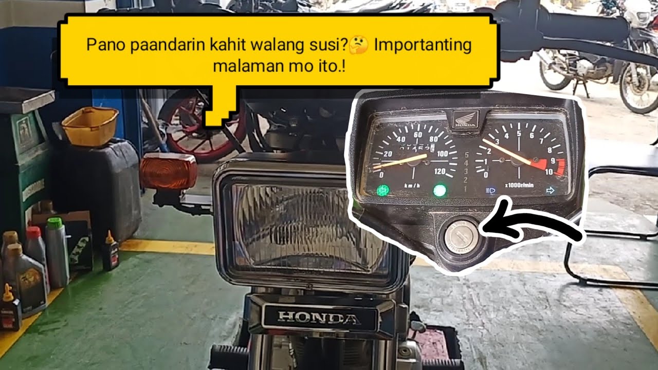 Paano paandarin ang motor kahit walang susi./ Tmx 125