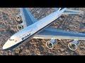 Mini BOAC 747 sunset flight 🌅