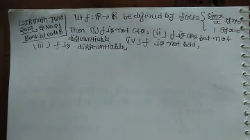 Csir net math solution June 2017 question no 21 book let code b