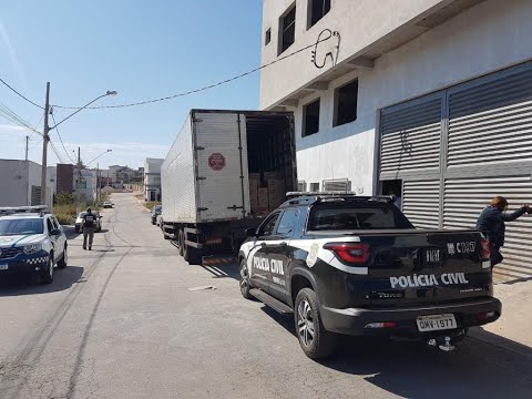 Nova Serrana: PCMG apreende mais de 50 toneladas de sabão em pó falsificado