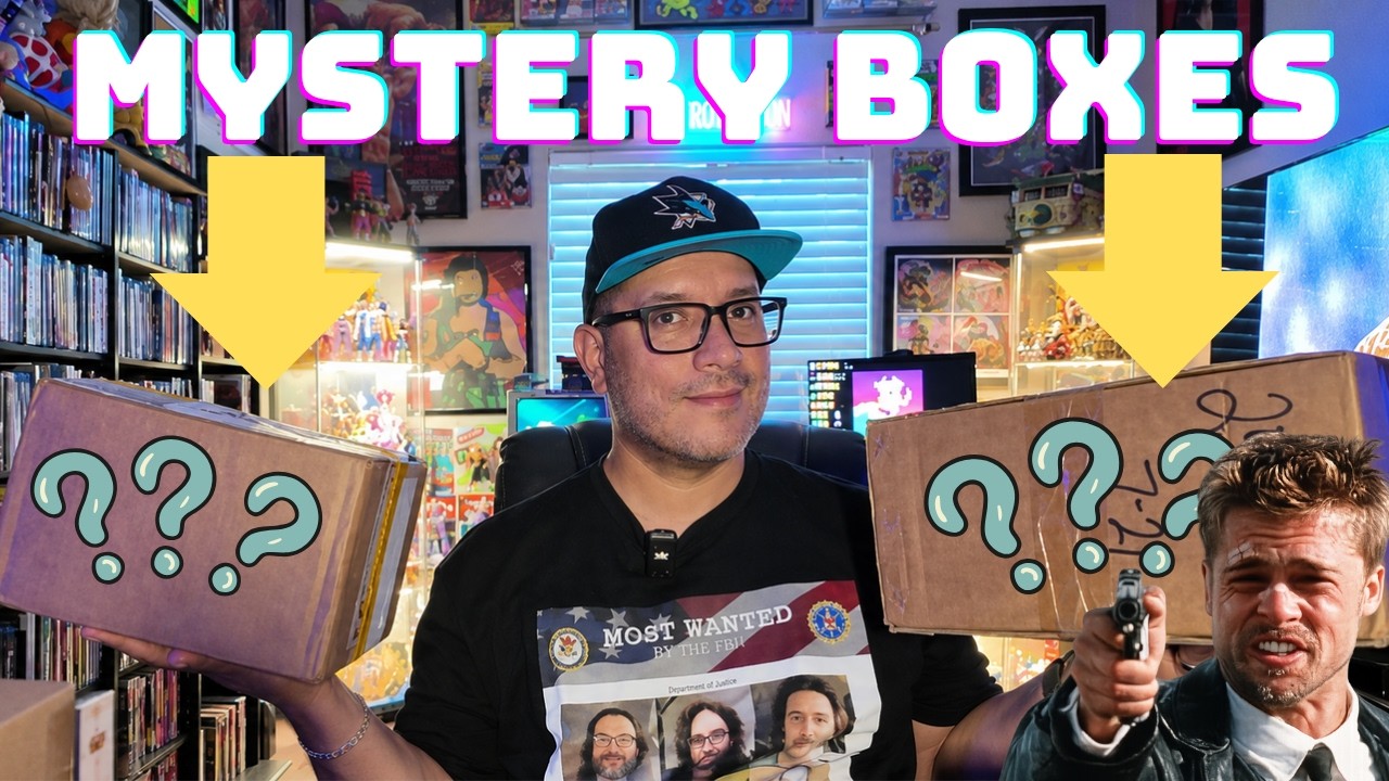 2 Mystery Boxes! + WWE Mattel Figures, Video Games and Movie Pick Ups