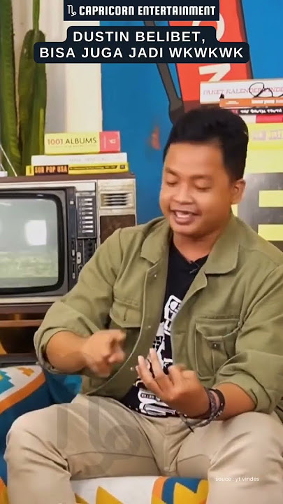dustin belibet, bisa juga jadi sih wkwk #shorts #vincent #desta #vindes #dustin