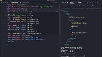 Quick Start React Testing Library #6  Simulate form interactions like an end-user with user-event