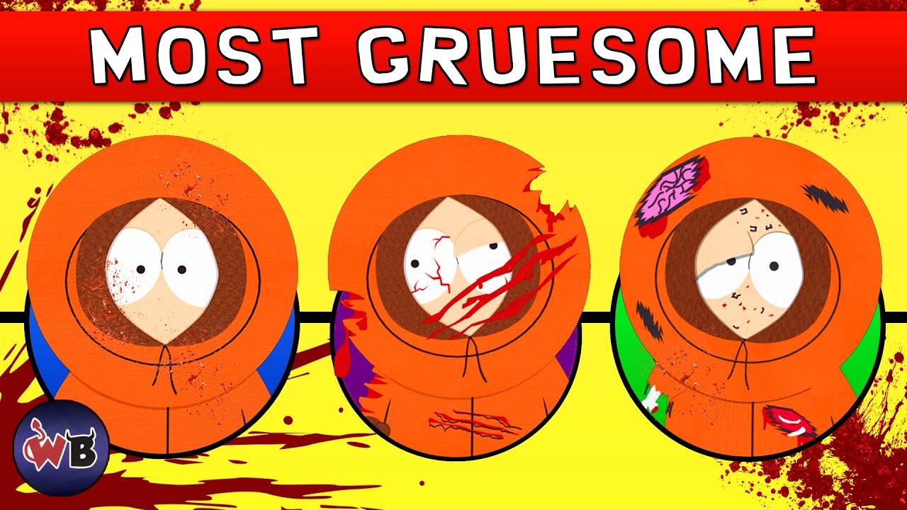 South Park Kenny Deaths: Gruesome to Most Gruesome 💀 - YouTube