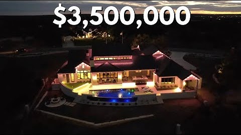 MUST SEE! Inside $3,500,000 Luxury Custom Home near Austin Texas | Texas Custom Homes