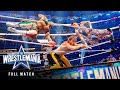 Full match  rey mysterio  dominik mysterio vs logan paul  the miz wrestlemania 38