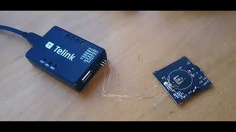 Telink TLSR8251 Microcontroller custom firmware Hello World