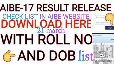 AIBE17 RESULT RELEASED NOW.AIBE 17 RESULT UPDATE.AIBE-17 RESULT 2023.AIBE 17 RESULT OFFICIAL NEWS.