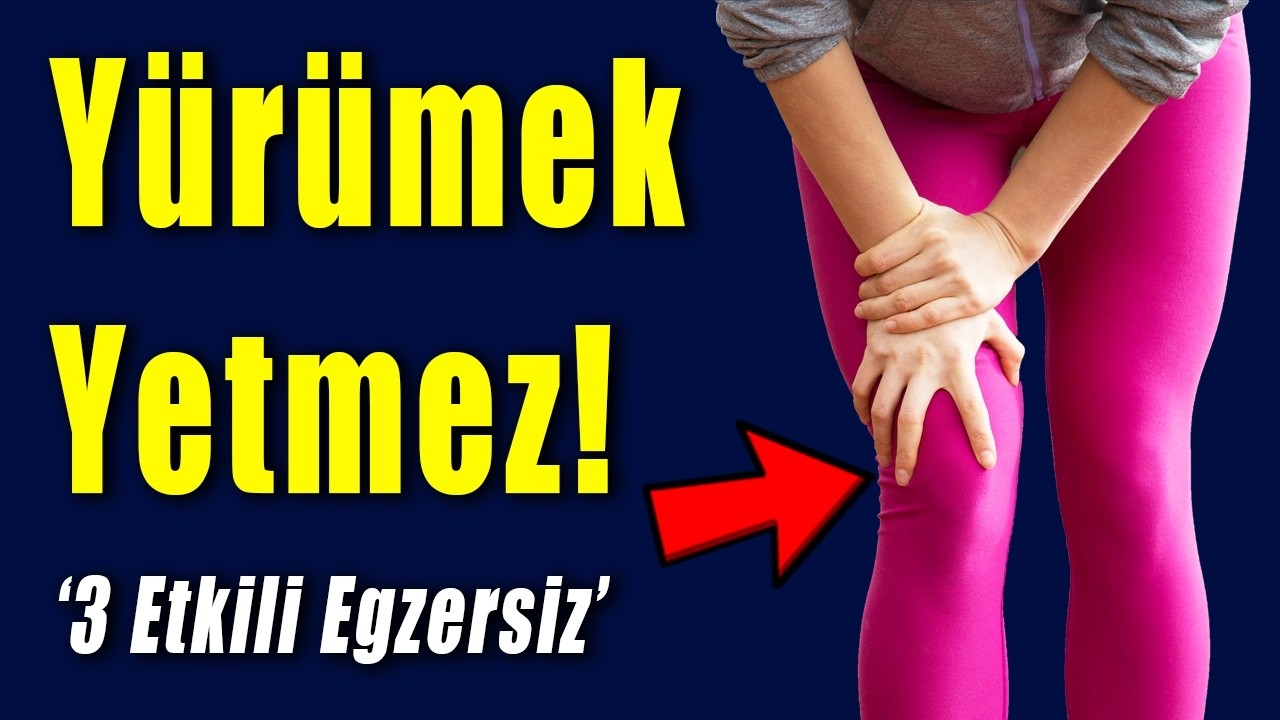 Diz Ağrısı Yürüyüşle Geçmez: Mutlaka Yapmanız Gereken 3 Egzersiz