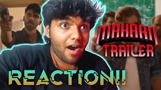 Mahaan Official Trailer | REACTION!! | Vikram | Dhruv Vikram | Simha | Simran | Feb10 | Amazon Prime