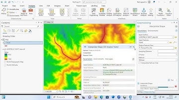 Practica 08 (Ejercicio 01) - Generación de un Perfil Topográfico en ArcGis Pro